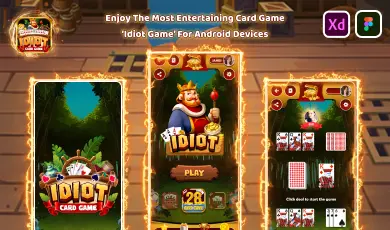 Idiot card game homepage