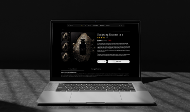 product screen image