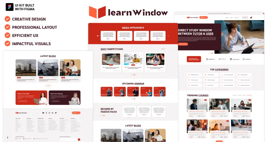 Learn the window UI kit main features