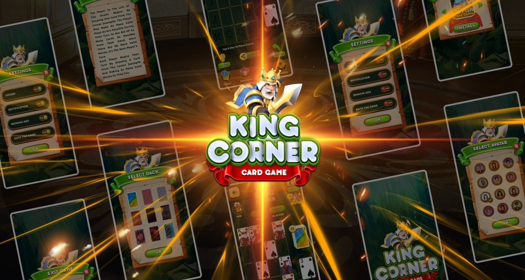 King corner features page
