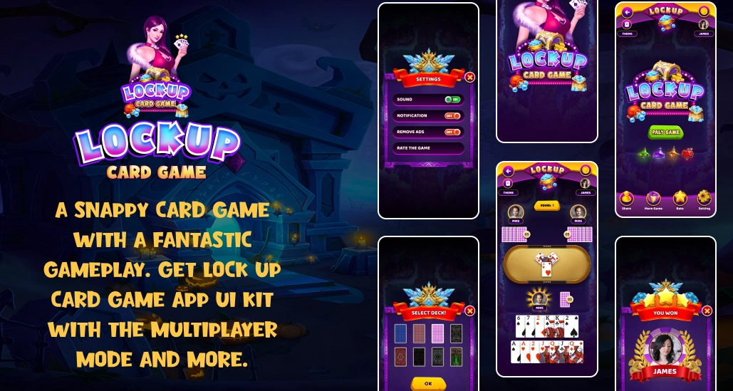 Lock up the main features game