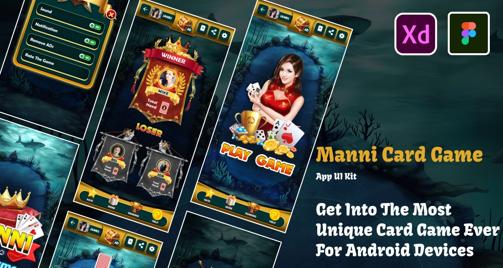 Manni card game main homepage