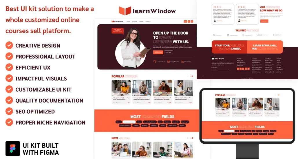 Learn the window UI kit main features
