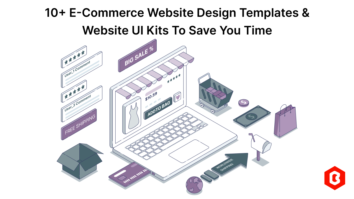 E-Commerce Website Design Templates & Website UI Kits