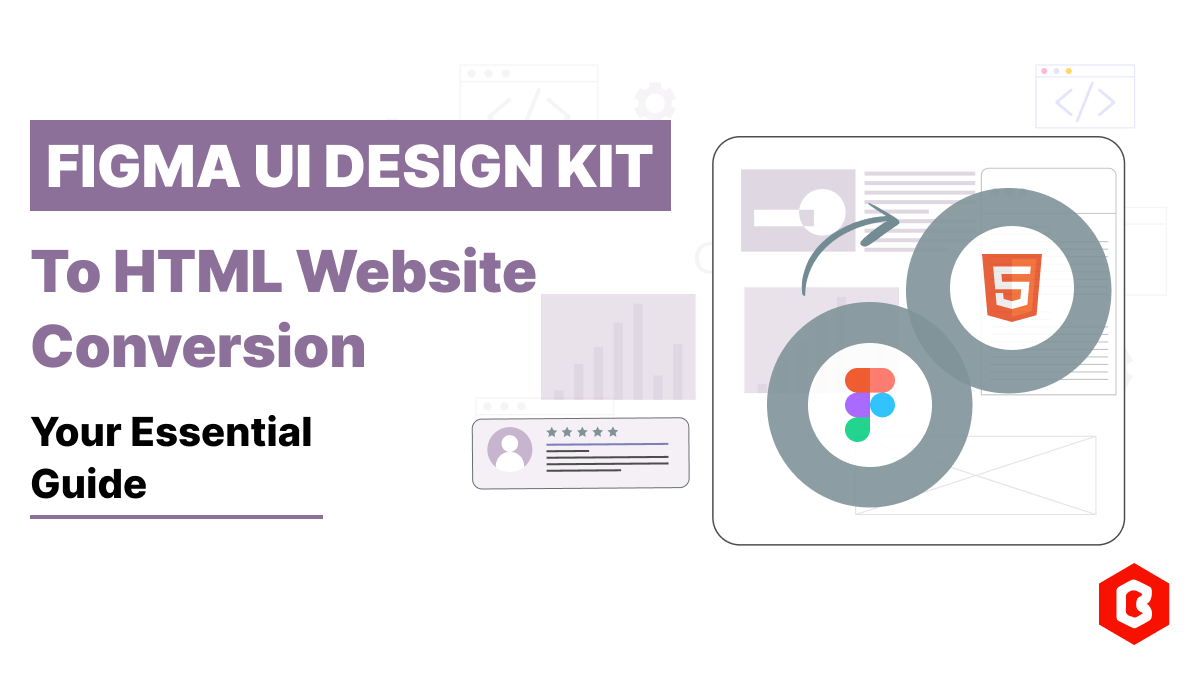 Figma UI Design to HTML Website Conversion