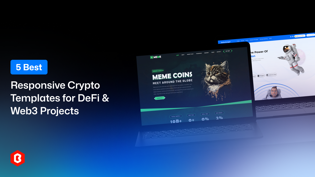 5 Best Responsive Crypto Website Templates for DeFi & Web3 Projects