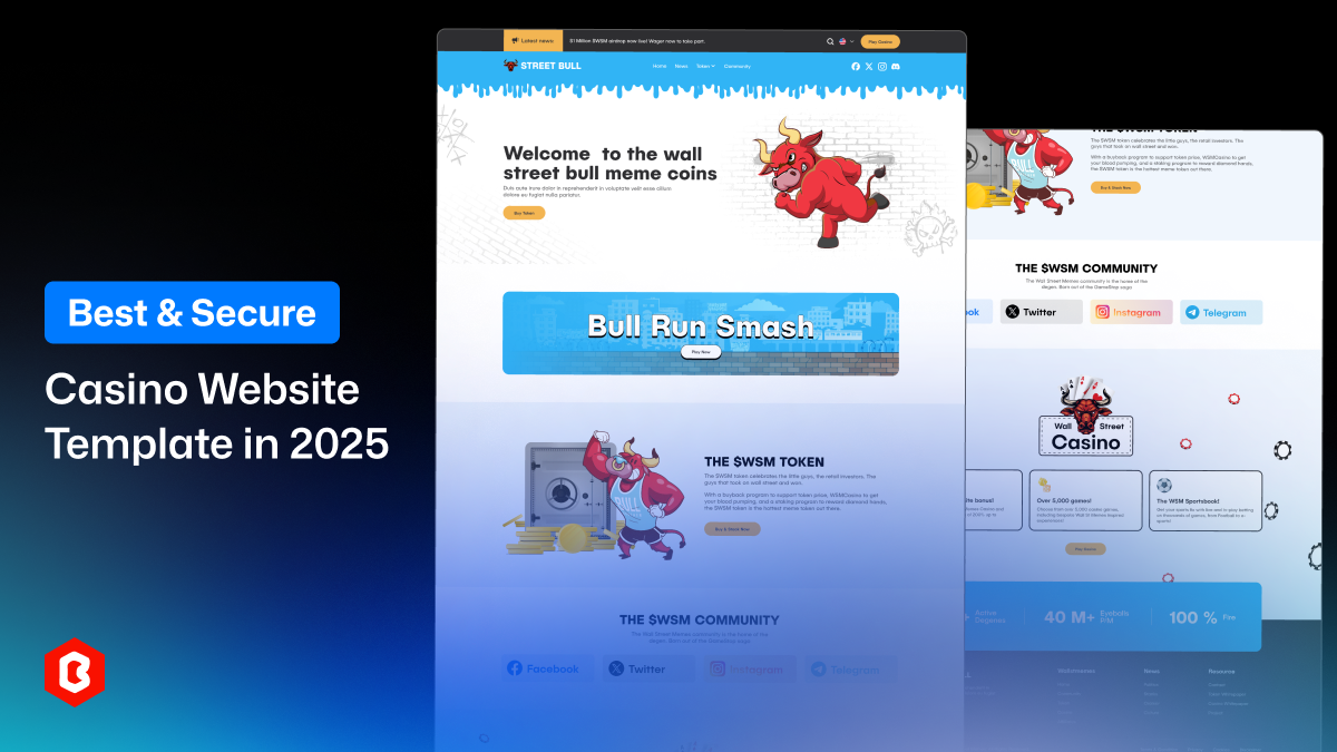 What Makes a Best & Secure Casino Website Template in 2025