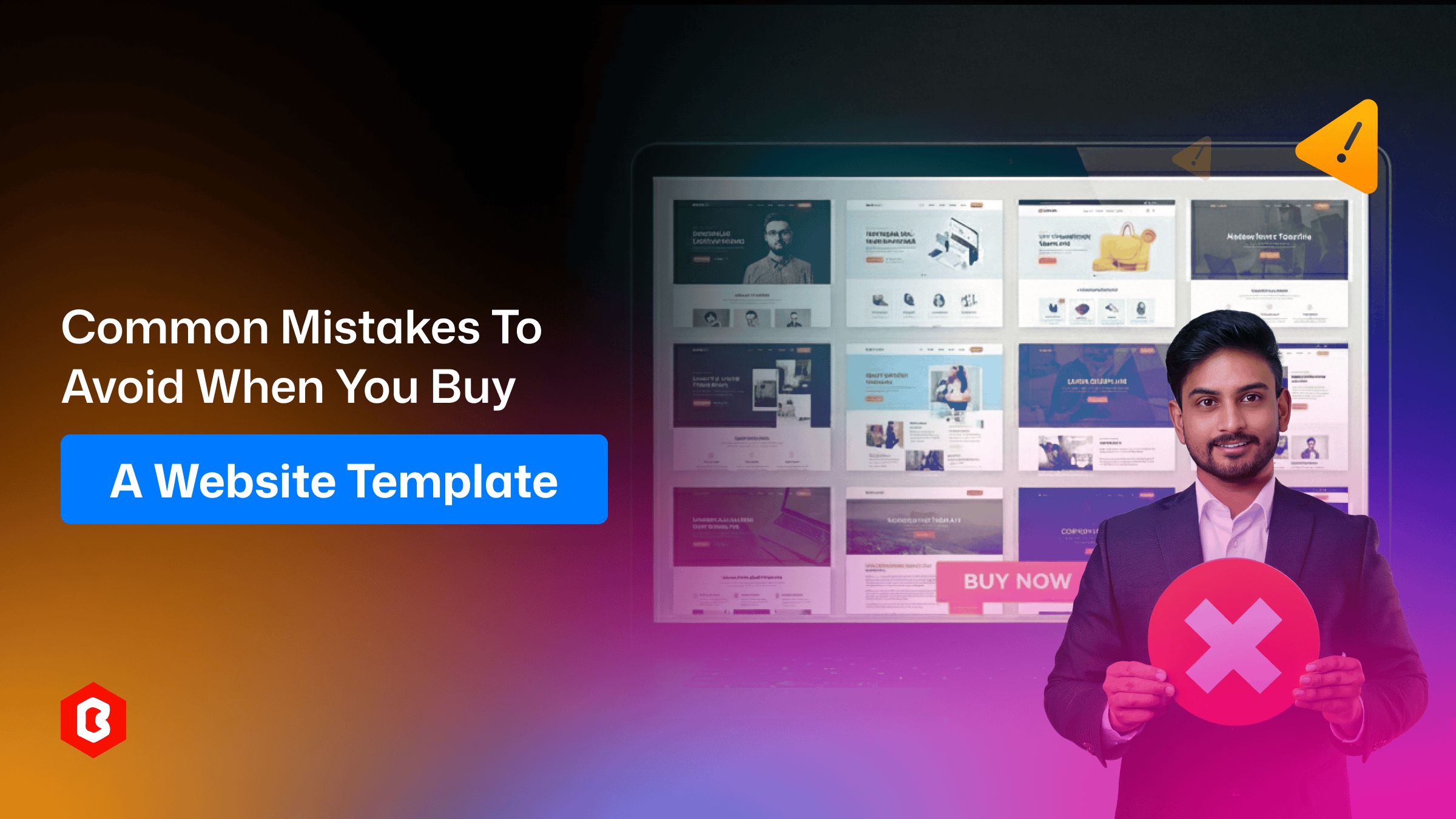 Common Mistakes to Avoid When You Buy a Website Template