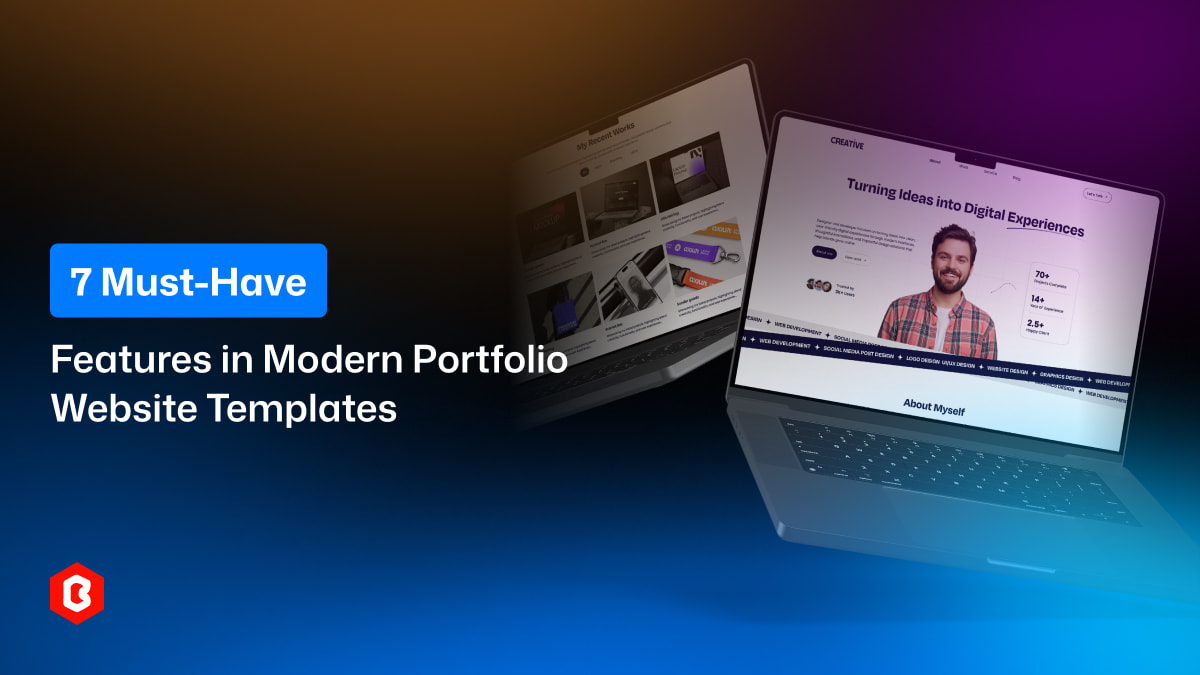 7 Must-Have Features in Modern Portfolio Website Templates