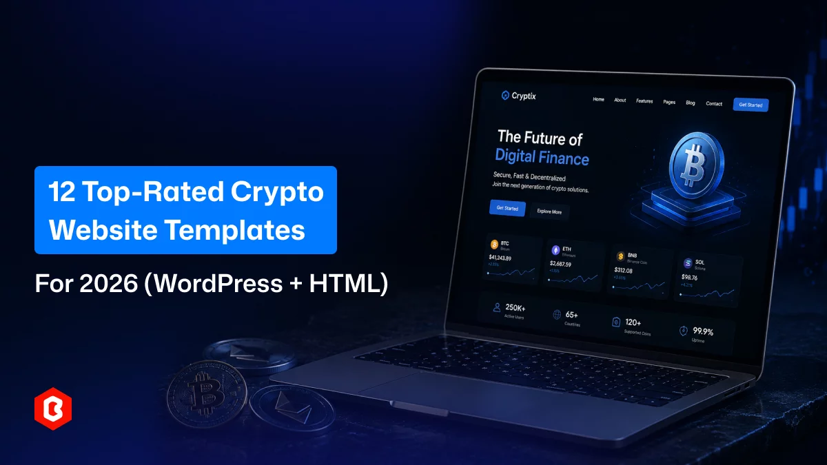 12 Top-rated Crypto Website Templates 2026 (WordPress + HTML)