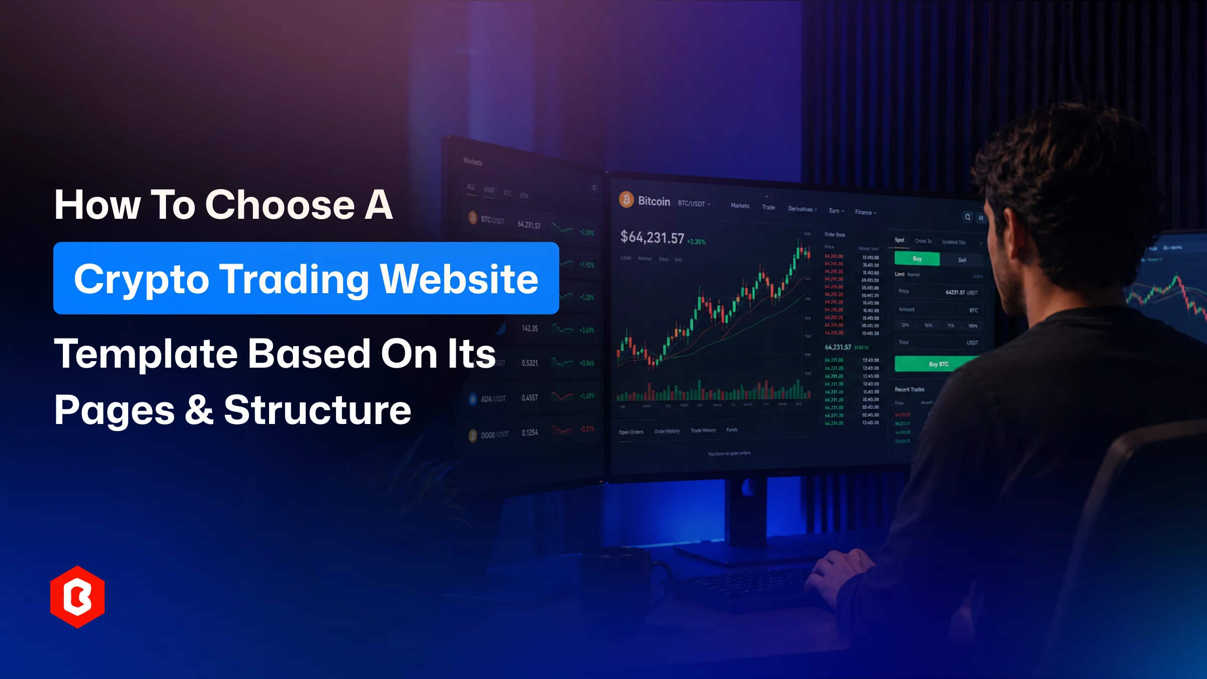 How to Choose a Crypto Trading Website Template Based on Its Pages & Structure