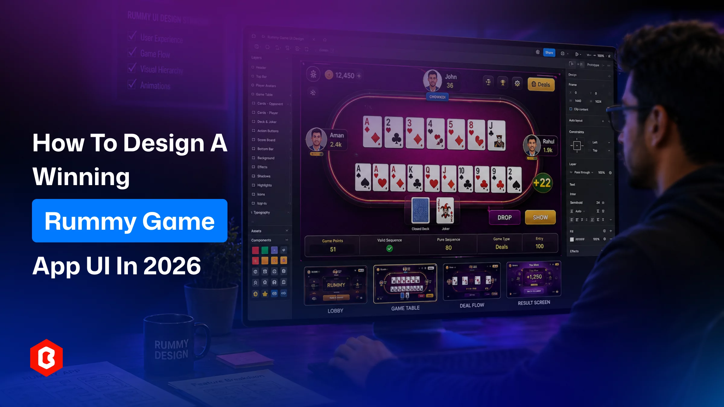 How to Design a Winning Rummy Game App UI in 2026
