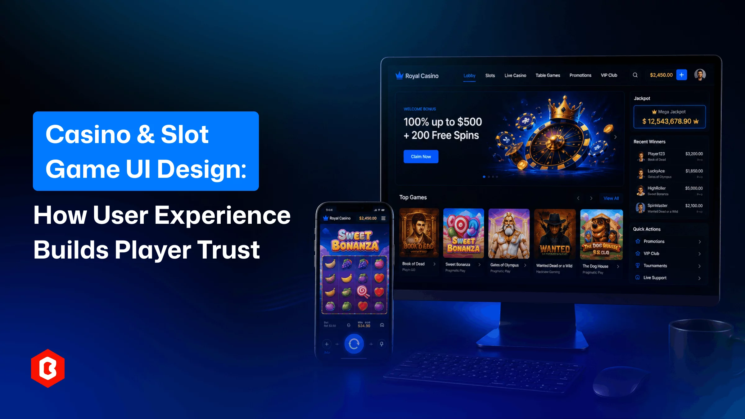 Casino & Slot Game UI Design: How User Experience Builds Player Trust