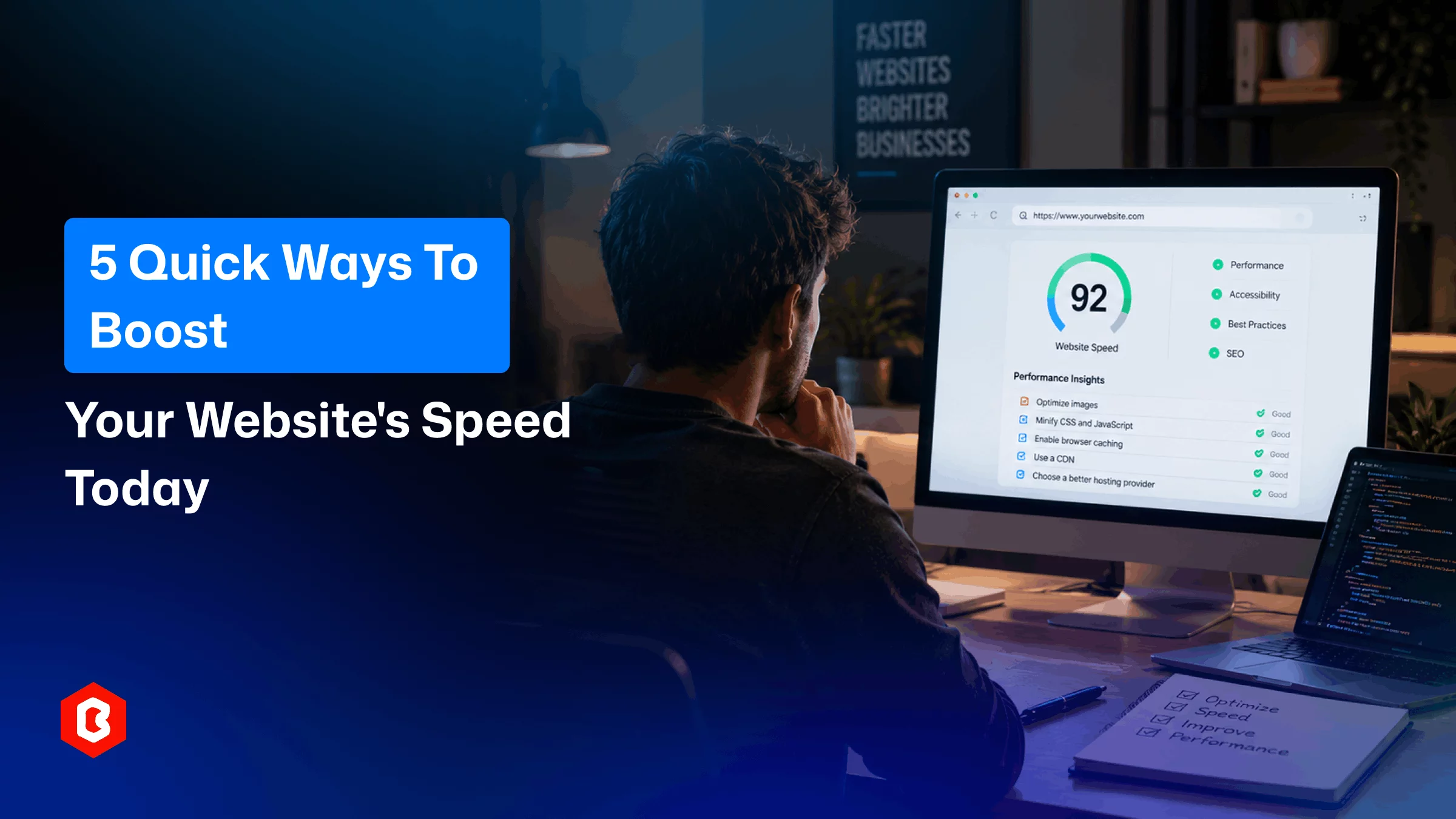 5 Quick Ways to Boost Your Website's Speed Today