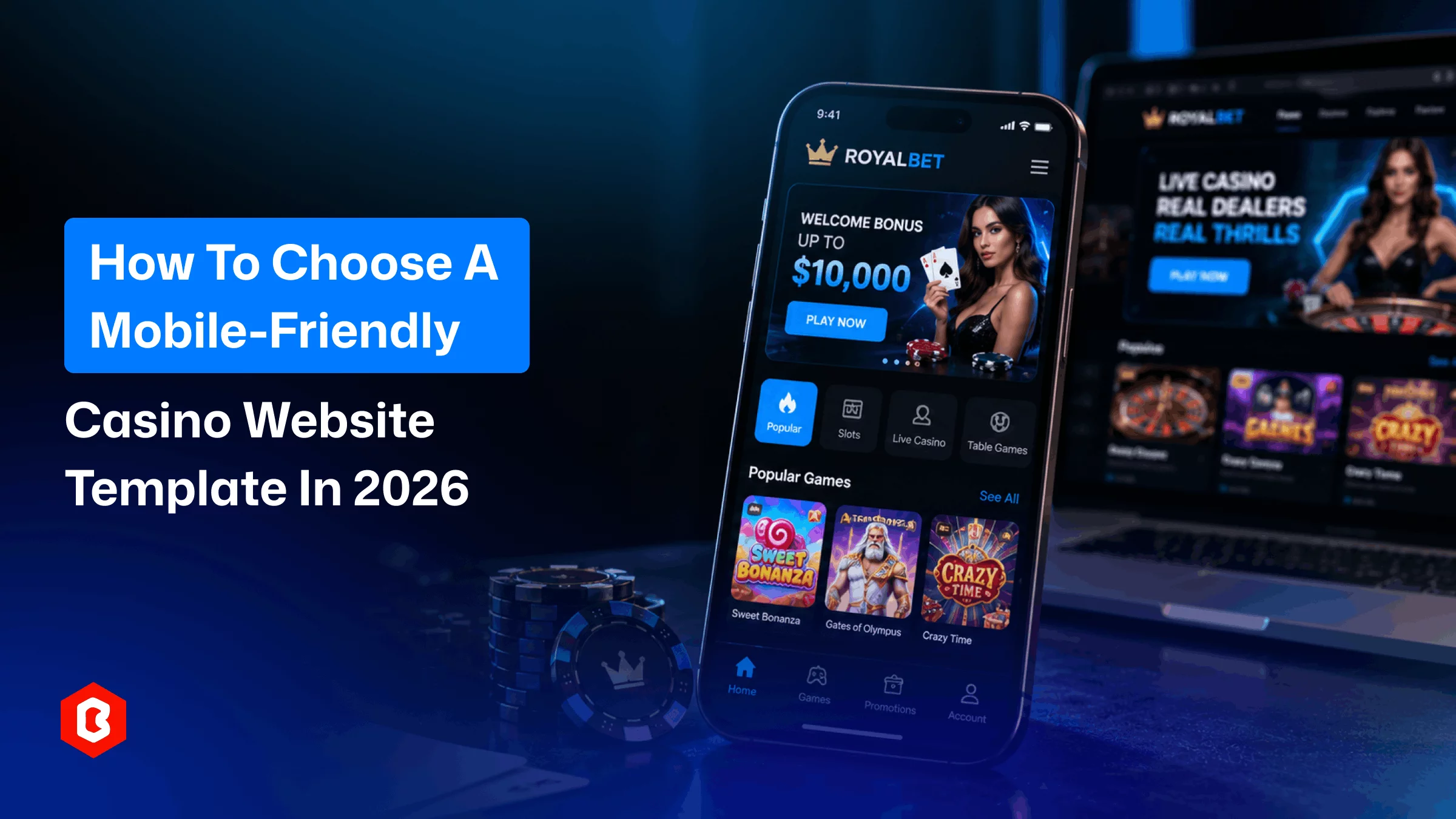 Mobile-Friendly Casino Website Template in 2026