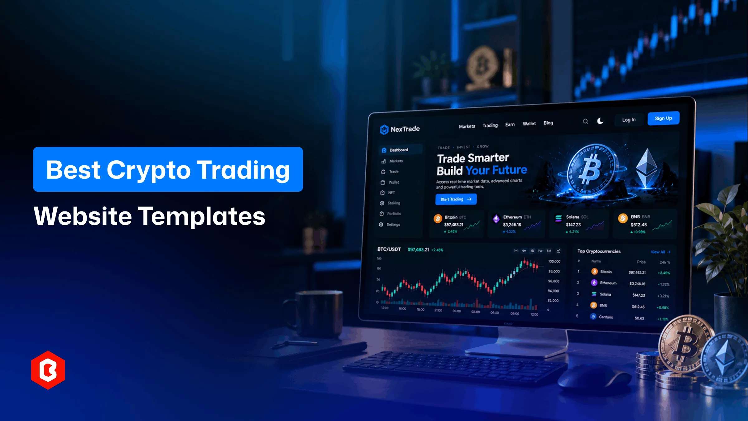 Best Crypto Trading Website Templates