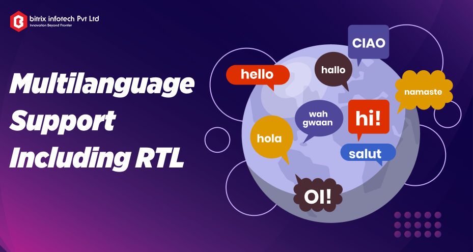 Multilanguage Support including RTL