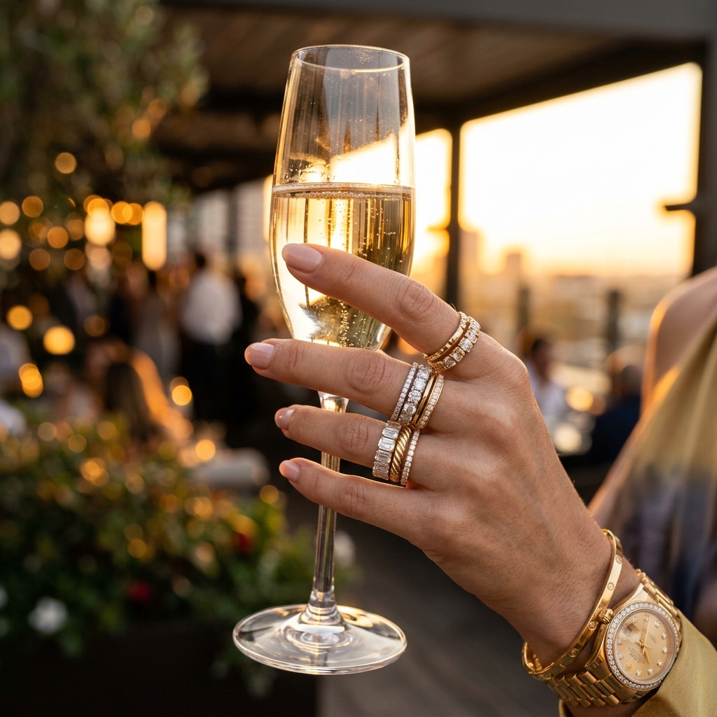 Diamond Ring Stack