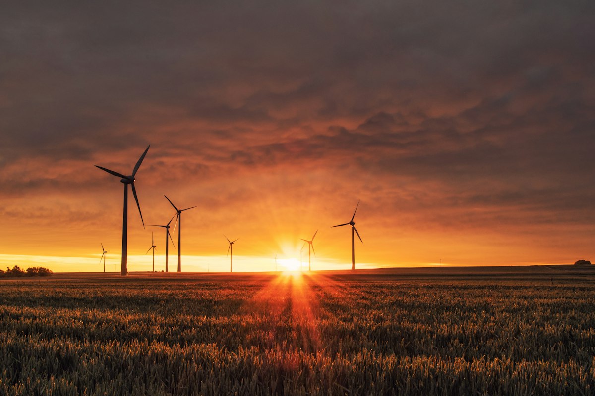 High-yield ridge wind farm showcase project