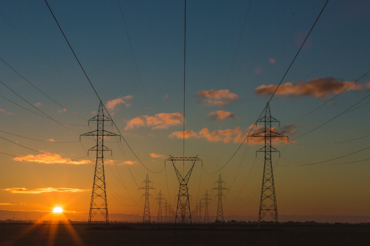 Wind farm substation operational and synchronizing with regional grid