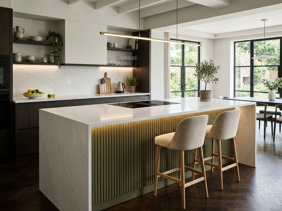 Bespoke Kitchen Island Interior Architecture