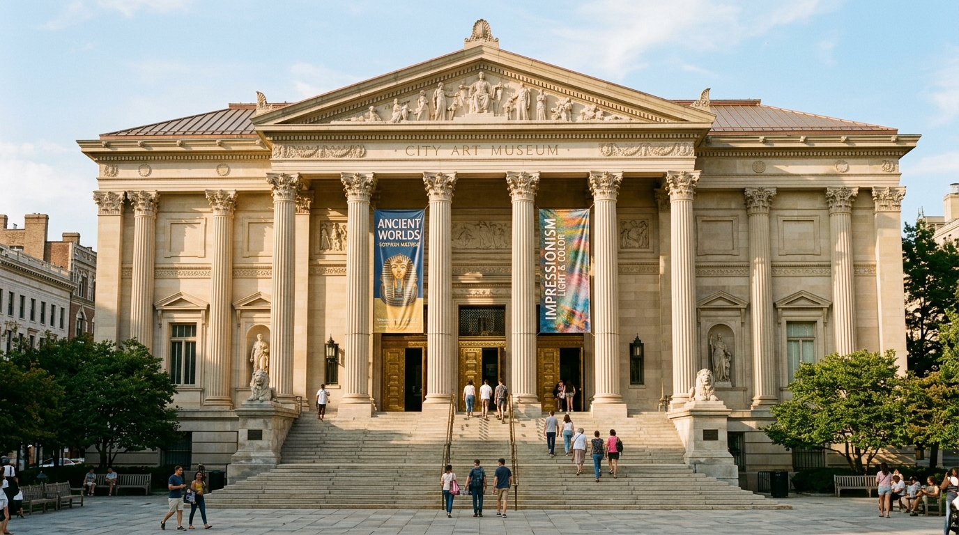 Colonnade Architecture and Sculpture