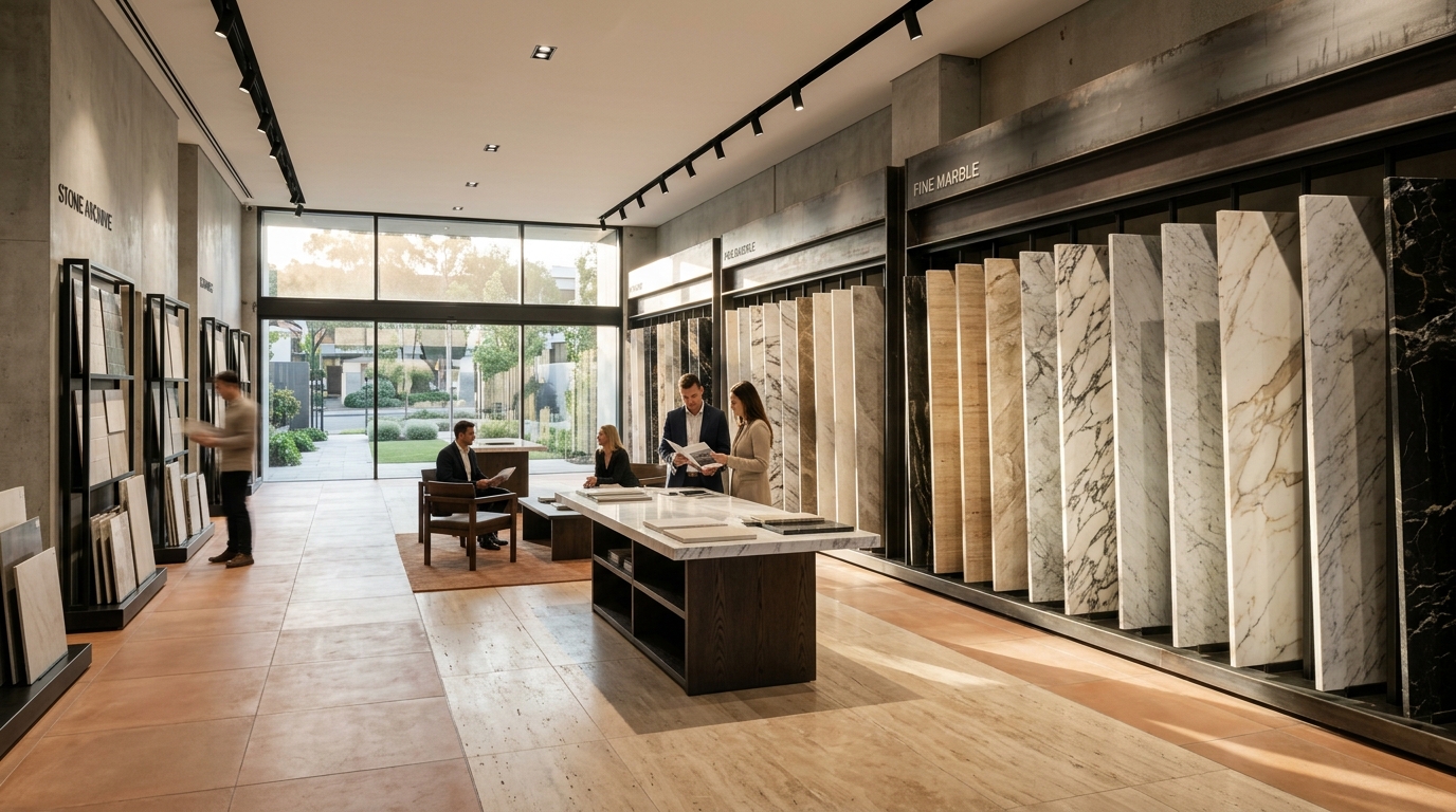 TileNest SoHo Flagship Stone and Slab Gallery