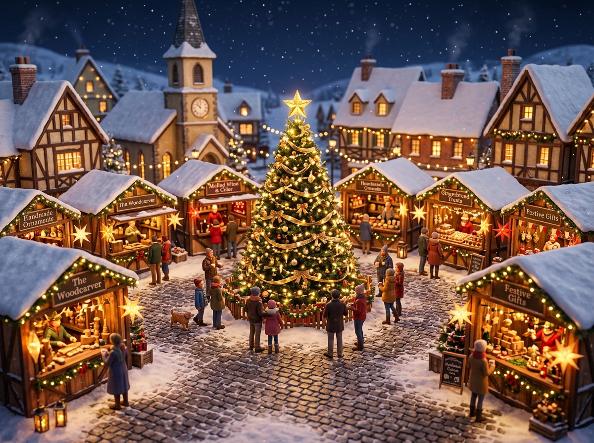 Christmas Market Stalls Collection